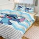 thumbnail image 1 of Stitch Print Bedding Set Pattern Duvet Cove Set 3 Pieces 1 Quilt Cover And 2 Pillowcases for Women Men Teens, 1 of 5