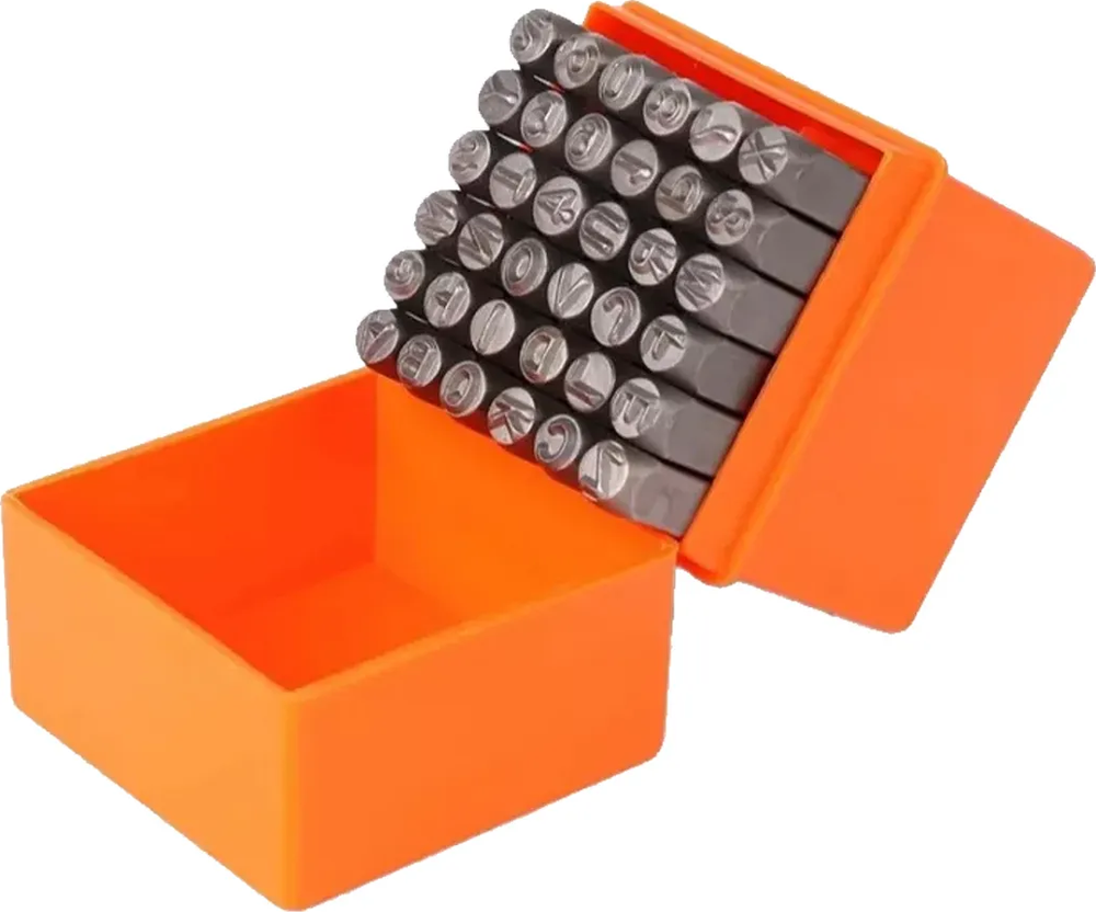 Genérico - Letras Y Números De Golpe - 6Mm Mecánica Tmk