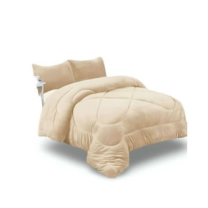 Genérico - Cobertor Elegante De Invierno Unicolor Plush Con Chiporro Plaza Y Media S53