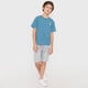 thumbnail image 4 of Short Niño Kids Denim Gris Corona, 4 of 5