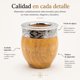 thumbnail image 3 of Mate Imperial De Algarrobo Con Virola De Alpaca Artesanal cafe Andino, 3 of 6