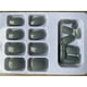 thumbnail image 3 of Uñas Press-on Adhesivas Cortas Redondeada 24pcs Postizas Reutilizable Gris Verdoso, 3 of 6