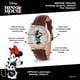thumbnail image 2 of Reloj Disney Minnie Mouse para Mujer con Correa de Cuero Marrón, 2 of 6