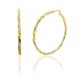 thumbnail image 1 of Aros Argolla Brilliance Plata 925 Oro 14K Torzados, 1 of 3