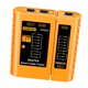 thumbnail image 3 of Probador De Cable Ethernet Herramienta De Prueba De Red Cat5 Cat5E Cat6 Para Red Amarillo, 3 of 5