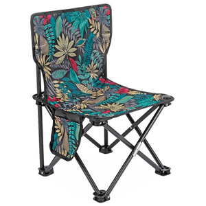 Genérico - Silla Plegable De Camping Pequeño De Hojas