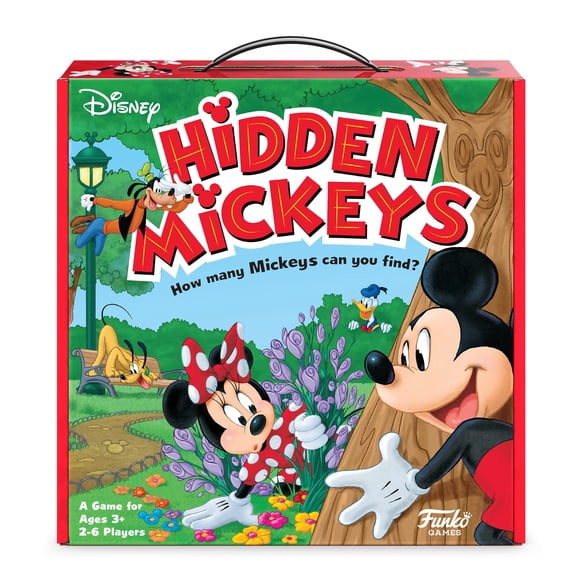 Juego de mesa Funko Disney Hidden Mickeys con marcadores
