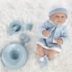 thumbnail image 3 of Muñeca Bebe Reborn 35 cm con Accesorios Celeste, 3 of 3