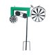 thumbnail image 1 of Molino De Viento De Jardín Moderno De Hierro Vintage, Tractor, Molino De Viento Para Patio, Verde, 1 of 3
