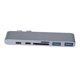 thumbnail image 3 of 7 en 1 USB-C a Type-C 3USB 3.0 Hub RJ45 Ethernet Micro SDTF OTG Adapter, 3 of 5