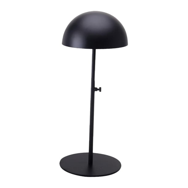 Soporte De Exhibición Para Sombreros De Metal Con Base De Altura Ajustable Para Tiendas Tienda De Mesa
