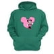 thumbnail image 1 of Polerón Canguro Ratoncita M. Verde Aguamarina Talla S Unisex, 1 of 2