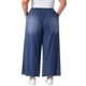 thumbnail image 4 of Agnes Orinda Jeans de Talla Grande para Mujer con Cintura Elástica y Cordón, Pantalones de Mezclilla Casuales de Pierna Ancha Chambray Palazzo con Bolsillos 3X Negro Azul, 4 of 8