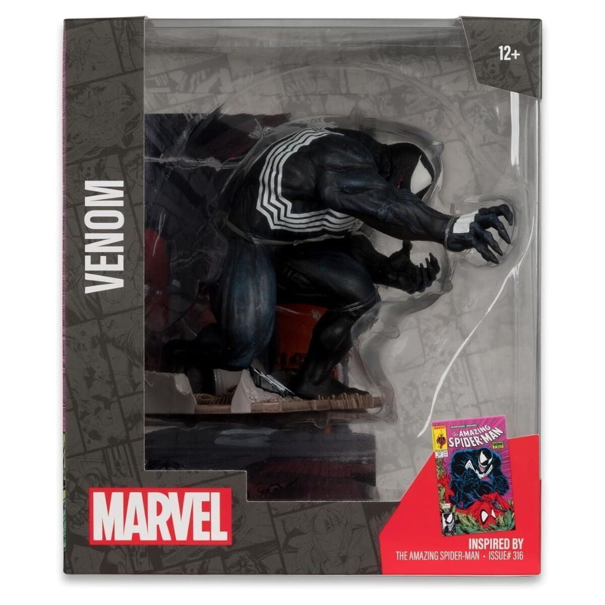 Figura Venom Mcfarlane Toys Marvel 110 8.75in Coleccionable
