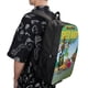 thumbnail image 5 of Speed Buggy-theme Backpack, Campus style schoolbag Bookbag with Adjustable Shoulder Straps And Large Zip Compartment, Unisex Travel Bags., 5 of 6