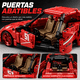 thumbnail image 3 of Auto Superdeportivo Rojo de Bloques 527 Piezas Edición Pull-Back, 3 of 10