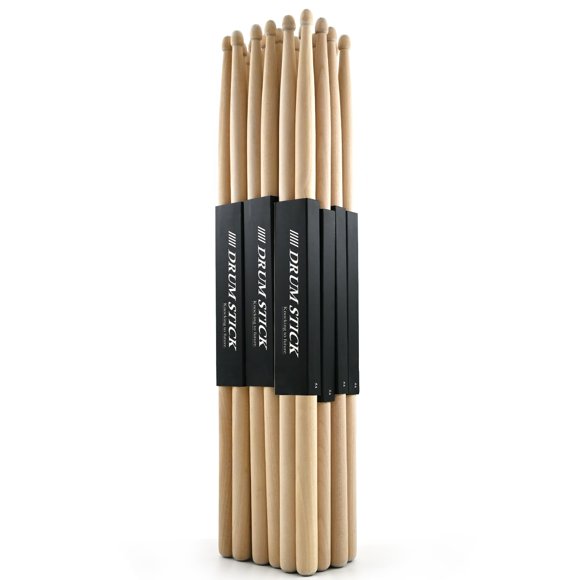 Baquetas Voxlumia 5A 41 cm Arce Juego de 12 Pares