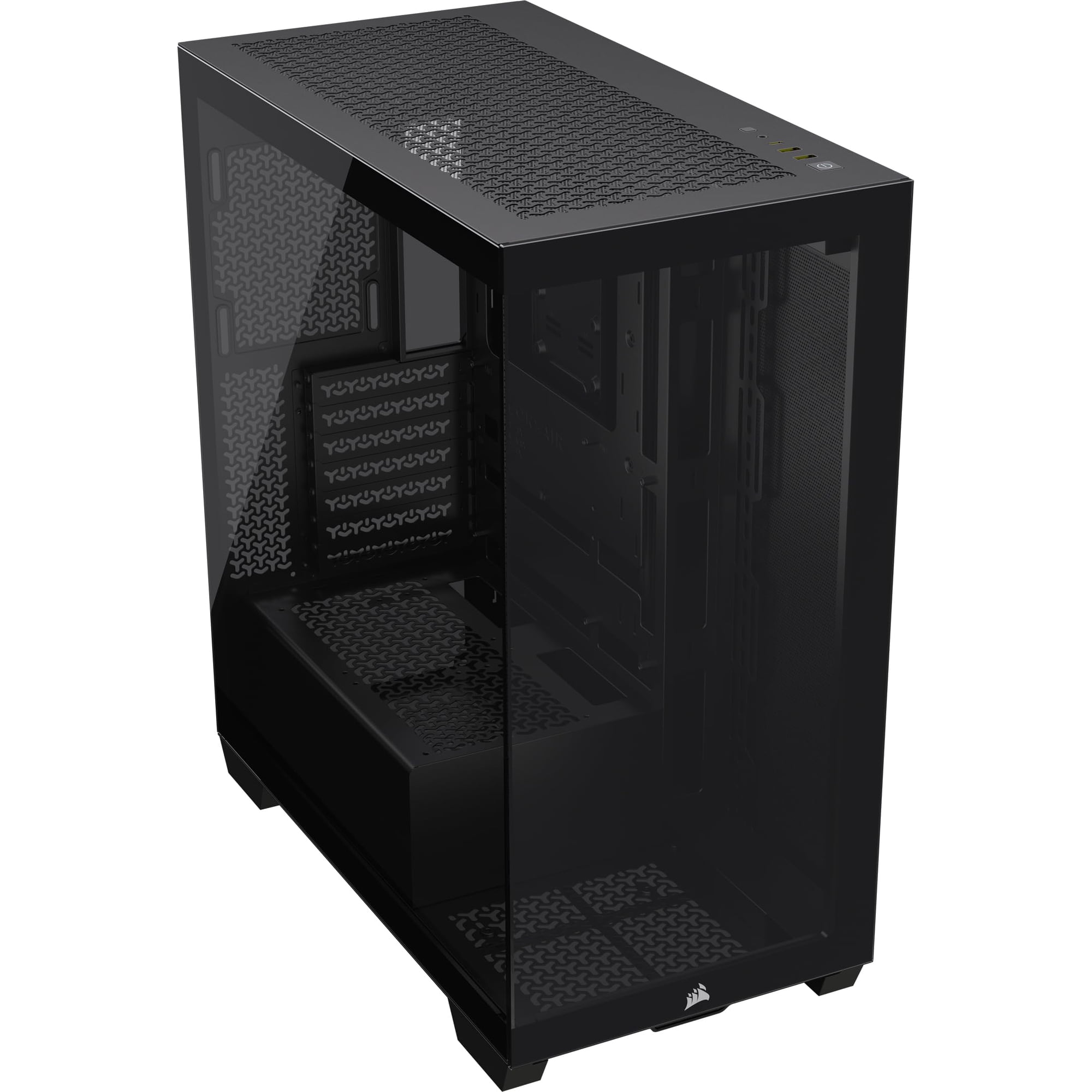 Funda Para Pc Corsair 3500x Mid-tower Atx Con Vidrio Templado Negro