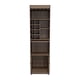 thumbnail image 2 of Bar Alto 8 Botelleros Repisa Extensible Fm-011o Café Oscuro, 2 of 12