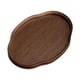 thumbnail image 1 of Esterilla De Té Con Forma De Flor, Suministros Para El Hogar, Plato De Mesa Para Escritorio, Cocina, Hogar, Pequeño, Marrón Oscuro, 1 of 3