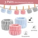 thumbnail image 4 of Pulseras para lavarse la cara Wykodra, 6 unidades, microfibra, 4 of 7
