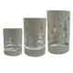 thumbnail image 1 of Portavelas de Luz led Navideña Gris, 1 of 3