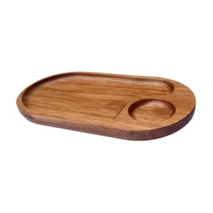 Bothyi - Bandeja De Madera Para Servir, Vajilla, Plato De Postre Para Cocina, Baño, Centro De Mesa S