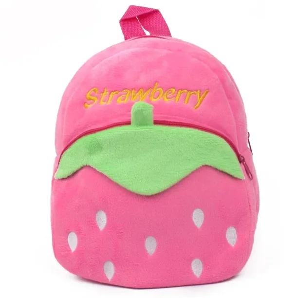 Baby Girls Backpack Kids Cute Plush Backpacks Baby School Bags 3D Cartoon Animal Book Bag for Boy Girl Mini Toddler Bag 0-4Y