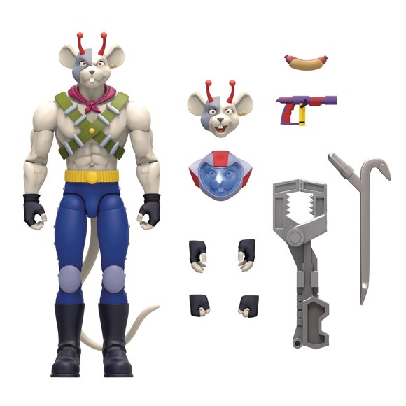 Figura de Acción Vinnie de Biker Mice From Mars Escala 1/12