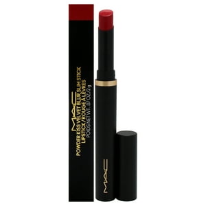 Mac - Barra Delgada Powder Kiss Velvet Blur Blush - 889 Ruby Nuevo De Para Mujeres - Lápiz Labial De 0,07 Oz