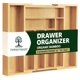 thumbnail image 1 of Organizador de cajones Forestroot Bamboo expandible con 8 ranuras, 1 of 9