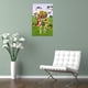 thumbnail image 5 of Leo y Tig Cuadro decorativo colgante - Arte de pared - Póster enmarcado - Decoración de pared - Regalos para familia, amigos y aficionados 20*30 cm, 5 of 6