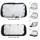 thumbnail image 3 of el aficionado-theme Car Rear Seat Covers Back Elastic Flexible Car Seat Covers Decorative Fits Most Cars 120x59x76cm, 3 of 6