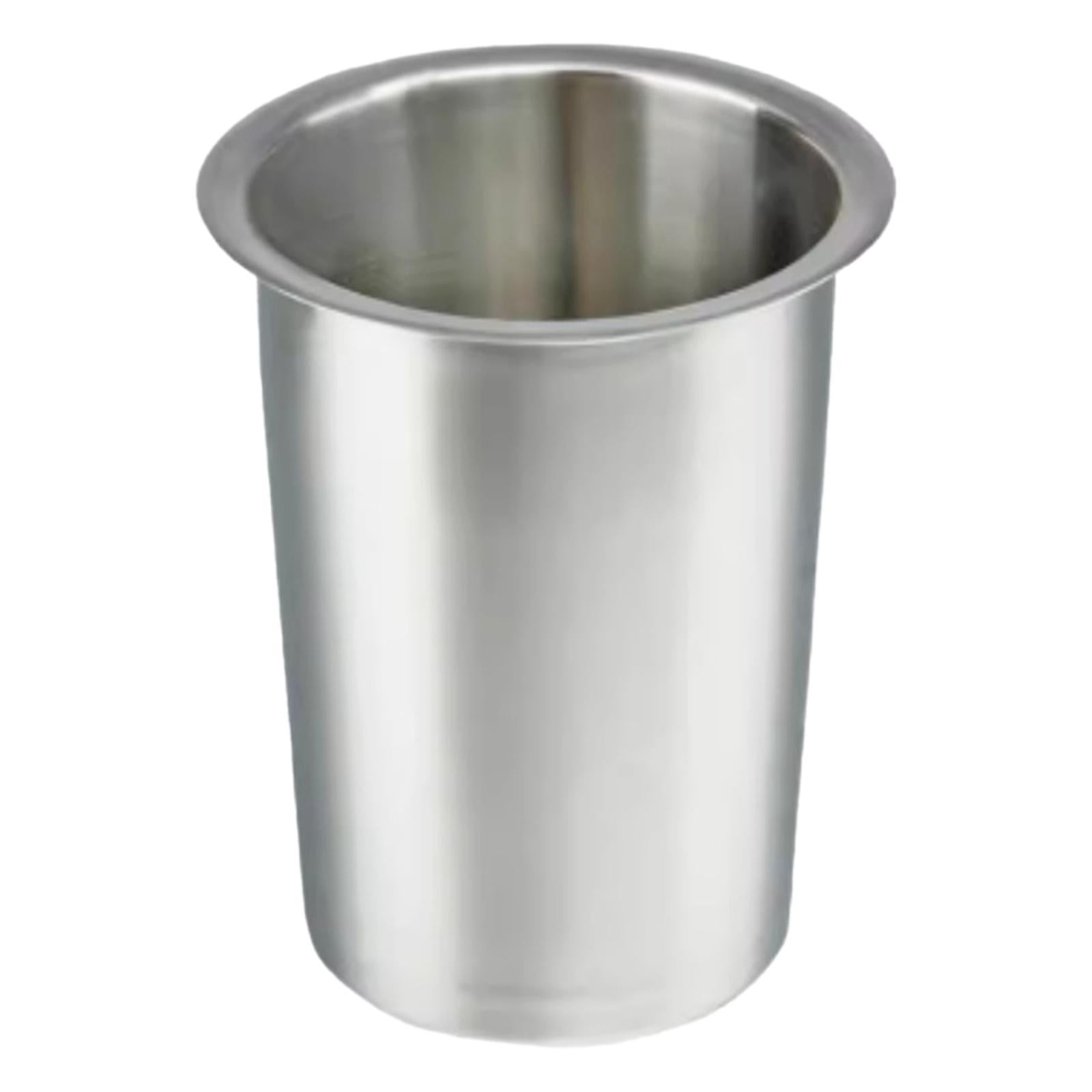 Magideal - Soporte Para Palillos, Soporte Para Utensilios De Encimera, Estante Para Cubiertos, Organizador De Cubiertos De Acero Inoxidable Para Buffet, Fiestas Sin Agujeros