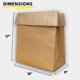 thumbnail image 4 of Bolsas Compactadoras Kitchen Master para Cocina, Paquete de 12, Pre-Dobladas de Papel, 4 of 7