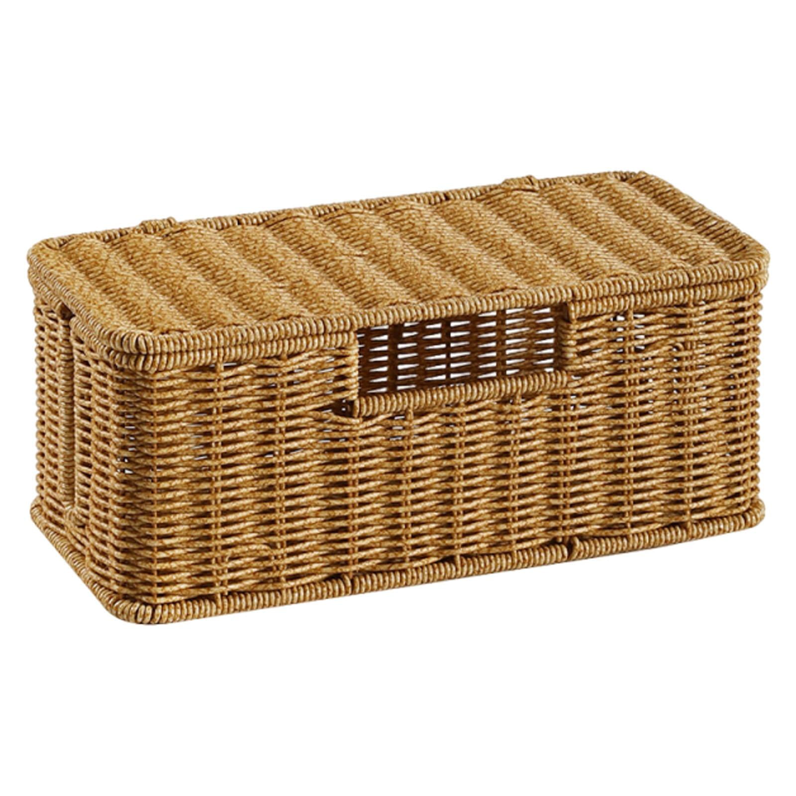 Magideal - Caja De Gestión De Cables, Soporte Para Regleta De Enchufes, Organizador A Prueba De Polvo, Organizador De Cables Rectangular Para Enrutador De Comput