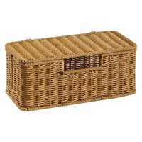 Magideal - Caja De Gestión De Cables, Soporte Para Regleta De Enchufes, Organizador A Prueba De Polvo, Organizador De Cables Rectangular Para Enrutador De Comput