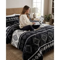 Myl Todo Hogar - Plumón Térmico 2 Plazas Plush Y Chiporro Extra Cálido Invierno