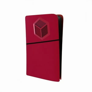 Cubierta Consola Aaronmei Ps5 Slim Digital Edition Rojo Rosado
