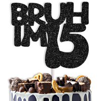 Cake Topper Cutylight Oficial Para Adolescentes, Feliz 15 Cumpleaños