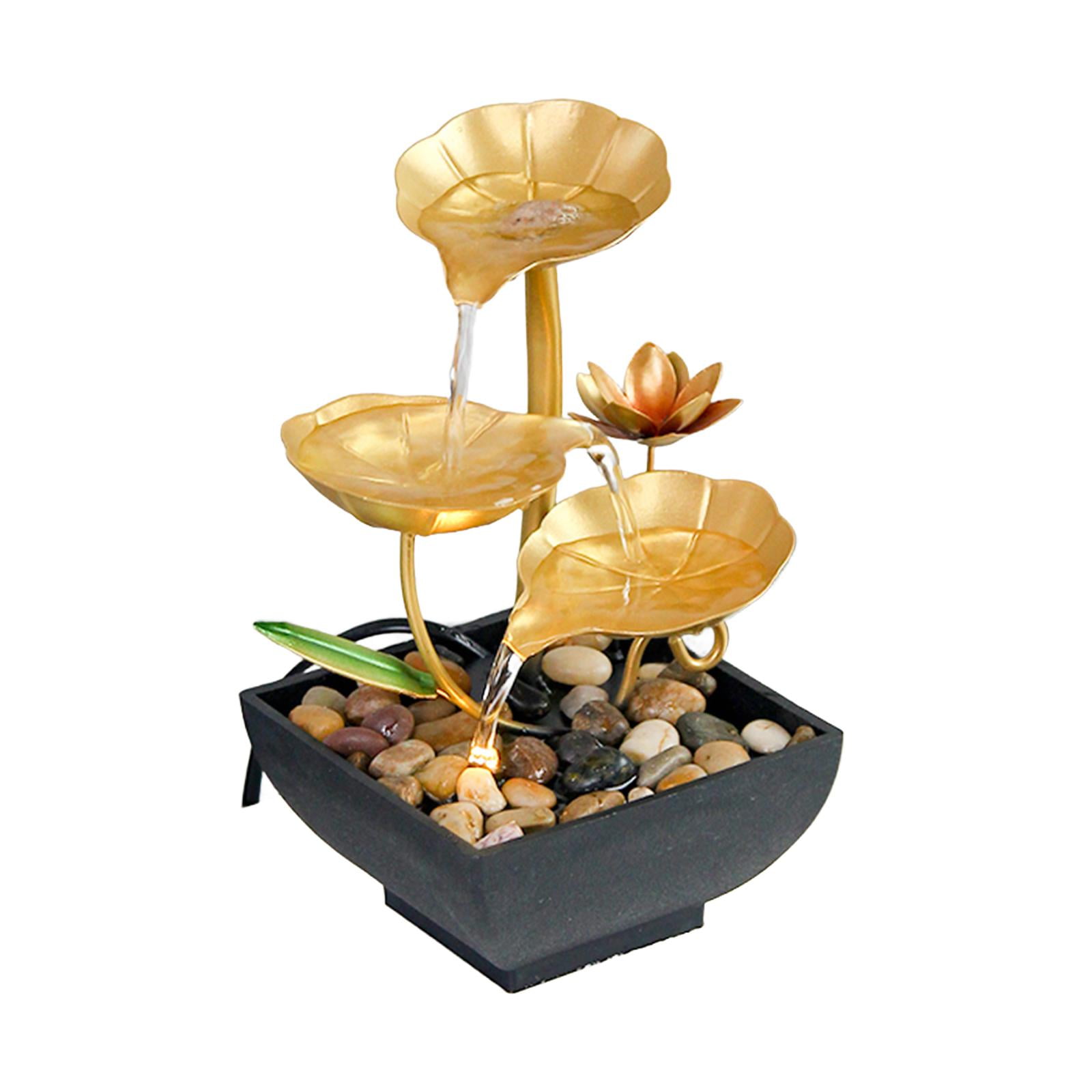 Bothyi - Fuente De Agua De Mesa, Fuente De Escritorio Para Decoración De Oficina En Casa, Jardín Interior