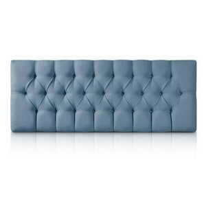 Muebles Hvm - Respaldo Capitone Antonia Hvm 2P Azul Petroleo