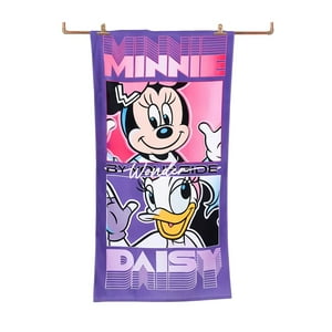 Genérico - Pack Bolso Toalla 70X140Cm Dibujo Animado Ratona Pata Coqueta