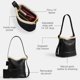 thumbnail image 4 of Bolso Coach Bleeker tipo cubo B4 negro 29 cm, 4 of 6