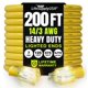 thumbnail image 1 of Cable de extensión LifeSupplyUSA de 61 m, resistente, de 3 clavijas, impermeable, 1 of 8