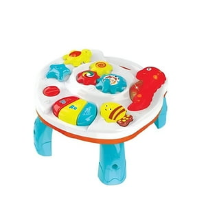 Bebesit - Mesa Piano De Juguete Interactivo 2 En 1 Oceano