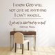 thumbnail image 2 of Decomural I Know God Will Not Give Me Mother Teresa WS-15103, 2 of 2