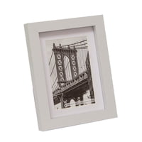 Vgo - Marco Mad. Con Paspartú 24X30 / Sin Paspartú 30X40 Blanco