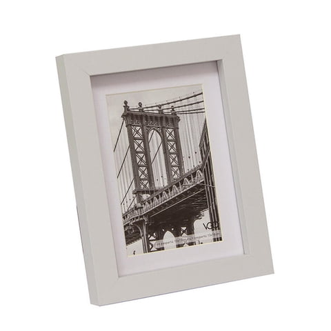 Vgo - Marco Mad. Con Paspartú 24X30 / Sin Paspartú 30X40 Blanco