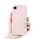 thumbnail image 1 of Funda para celular SleekCover 6.1" a rayas rosa y amarilla, 1 of 9